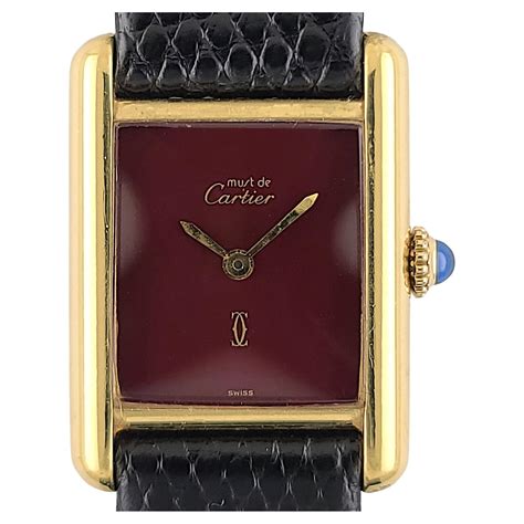 cartier customization|cartier burgundy gold.